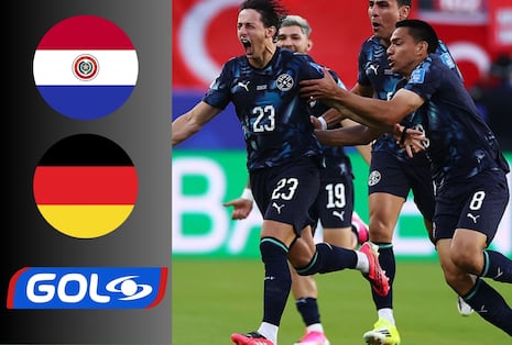GOL Caracol televisó el Paraguay 1(4) - 1(3) Alemania por TV abierta y Fútbol Online
