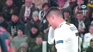 No lo dejan respirar: el duro choque sobre Cristiano Ronaldo para evitar que anote ante Valencia [VIDEO]