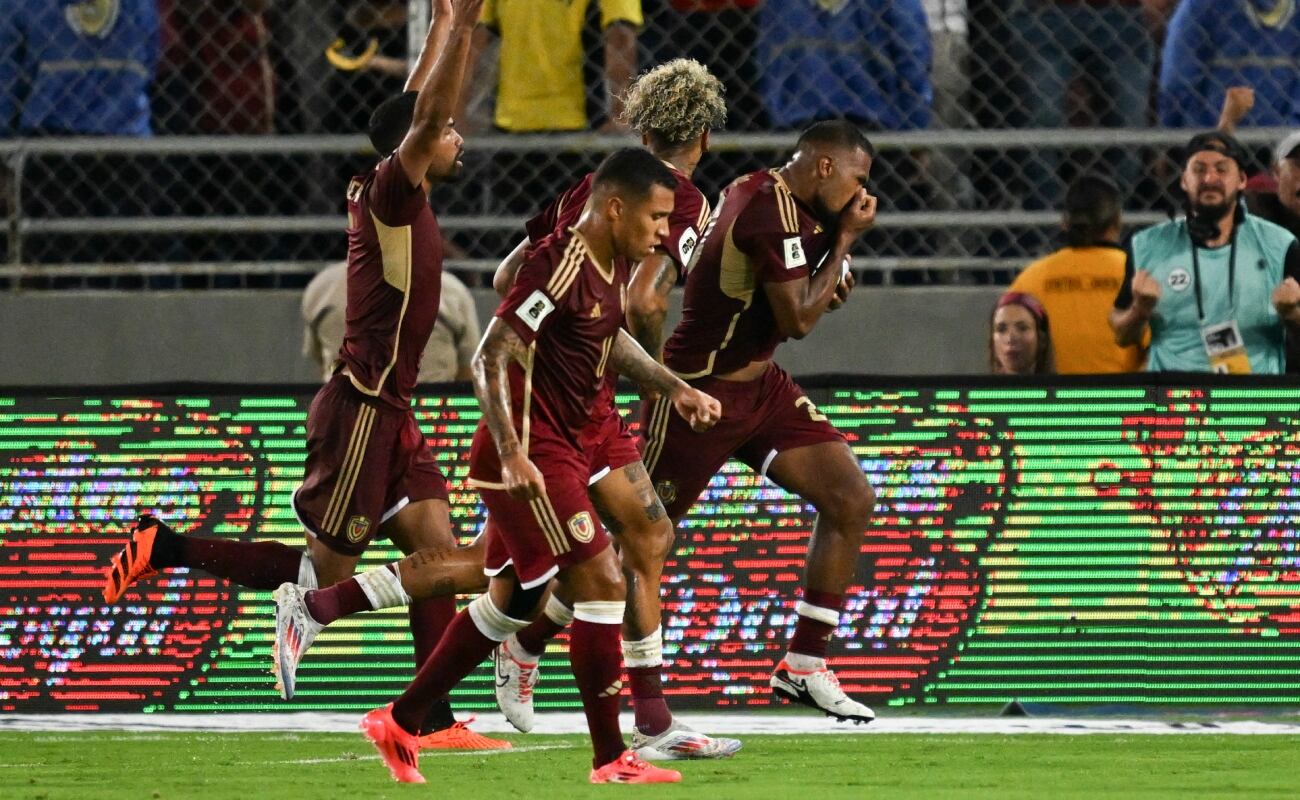 Venezuela quedó a un punto del repechaje en esta fecha doble de octubre. (Foto: AFP)