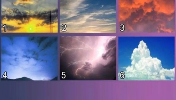 TEST VISUAL | En esta imagen hay muchos tipos de cielo. Debes decir cuál es el que más te gusta. (Foto: namastest.net)