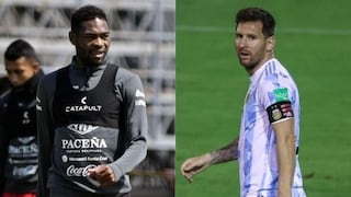 La emoción de Marc Enoumba por enfrentar a Lionel Messi en las Eliminatorias