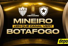¿En qué canal ver Atlético Mineiro vs. Botafogo por la final de la Copa Libertadores?