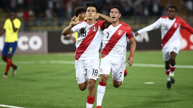 Perú venció 2-0 a Ecuador por el Sudamericano Sub 17 y se clasificó al hexagonal final [VIDEO]