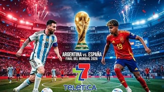 Teletica Deportes transmitió el partido España 1-0 Argentina por la final del Mundial 2026