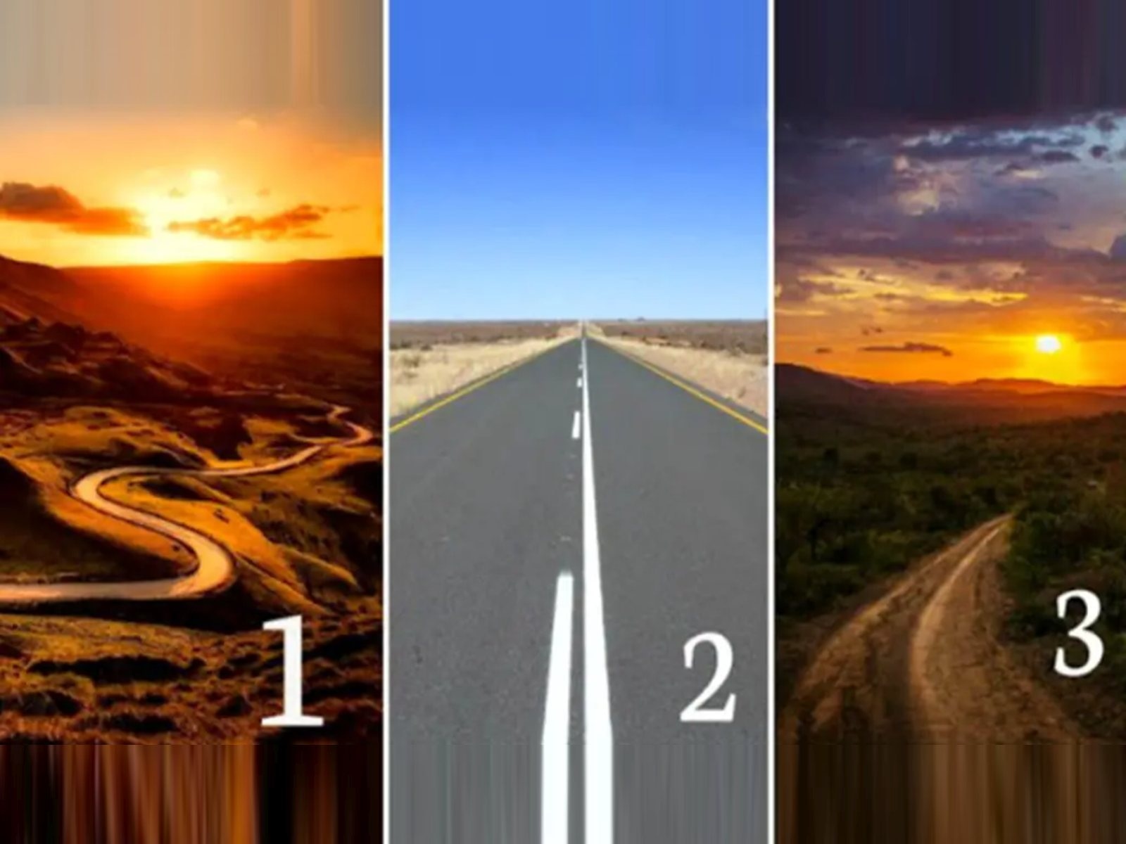 TEST VISUAL | En esta imagen se aprecian caminos distintos. Tienes que indicar cuál tomarías. (Foto: namastest.net)