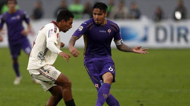 Universitario: el día que Juan Vargas enfrentó a la 'U' con la Fiorentina