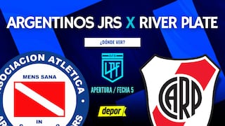 Dónde ver River vs. Argentinos Juniors EN VIVO: canales de ESPN, TNT Sports y Disney Plus