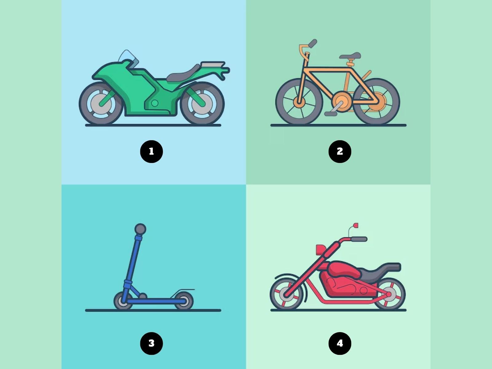Test visual: Escoge una de las opciones mostradas en el gráfico y sabrás qué oportunidad se te aparecerá. (Foto: Composición Freepik / Depor)