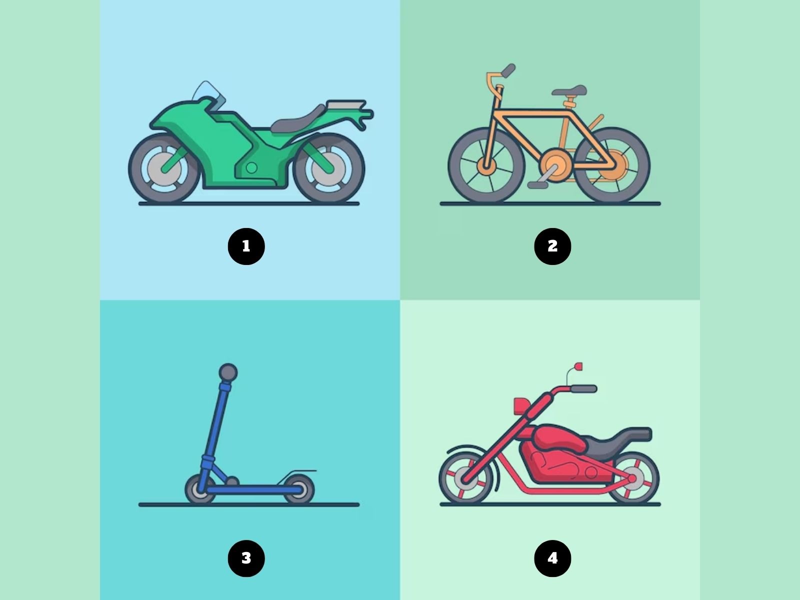 Test visual: Escoge una de las opciones mostradas en el gráfico y sabrás qué oportunidad se te aparecerá. (Foto: Composición Freepik / Depor)