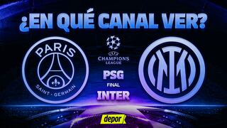 Canales para ver hoy PSG vs. Inter: señal abierta y streaming
