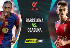 Barcelona vs. Osasuna EN VIVO vía DIRECTV, DSports y Movistar LaLiga: transmisión en directo