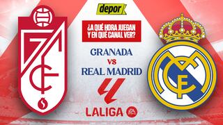 Granada vs Real Madrid: en qué canales TV ver el partido y a qué hora juegan hoy