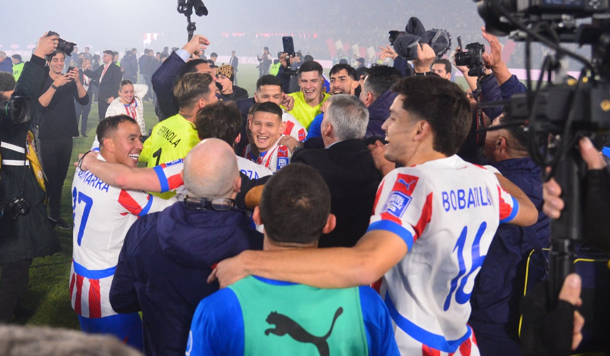 Paraguay logró la clasificación al Mundial 2026 tras igualar ante Ecuador en la jornada pasada. (Foto: AFP)