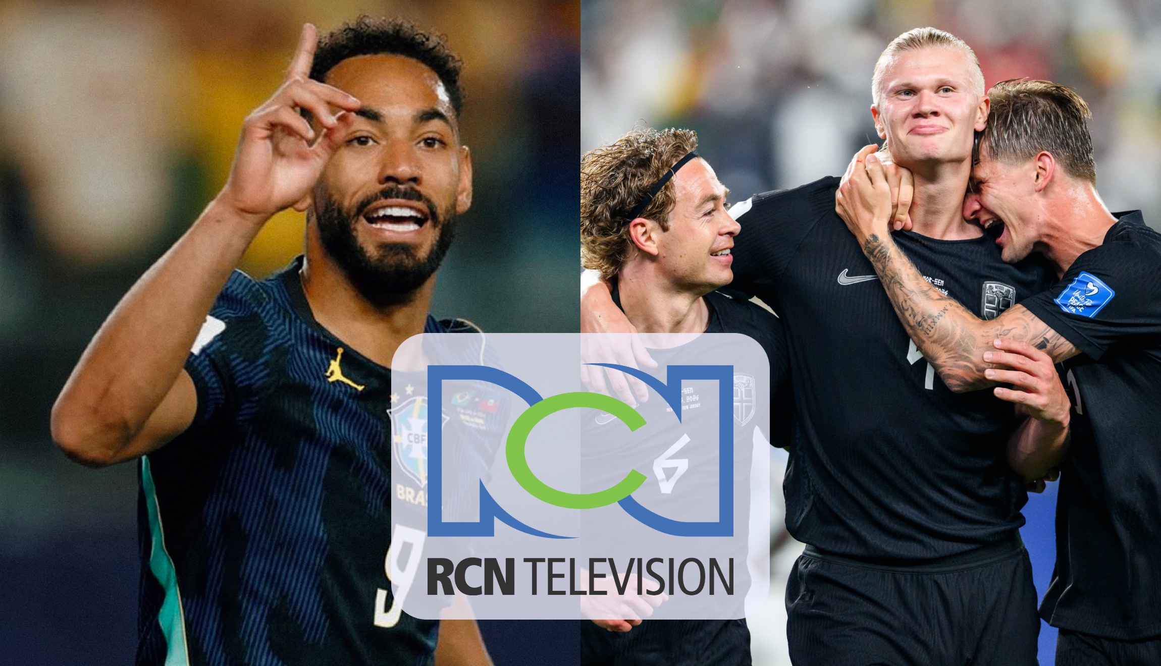 Señal del Canal RCN en vivo y en directo para ver Brasil vs. Noruega desde Colombia, este domingo 5 de julio, por los octavos de final del Mundial de Fútbol 2026. (Foto: @cbf_futebol / @nff_landslag / Composición Depor)
