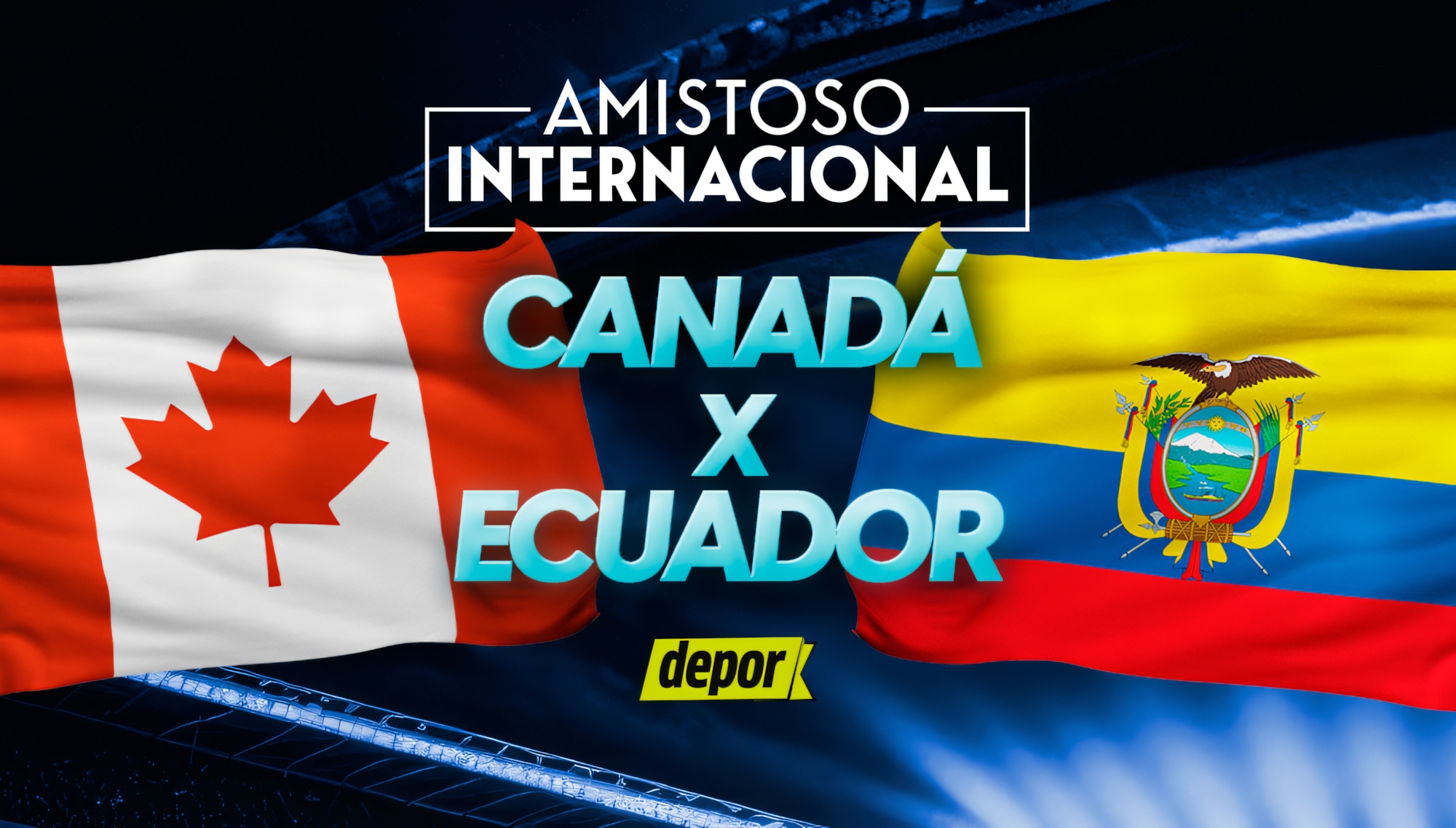 ECDF EN VIVO, cómo ver Ecuador vs. Canadá por señal abierta: canales de transmisión