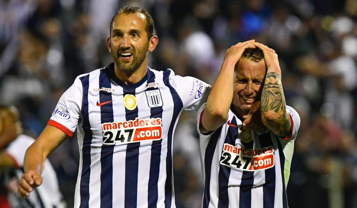 Hernán Barcos se reencontrará con compañeros de Alianza Lima, como Pablo Lavandeira, en FC Cajamarca. (Foto: GEC)