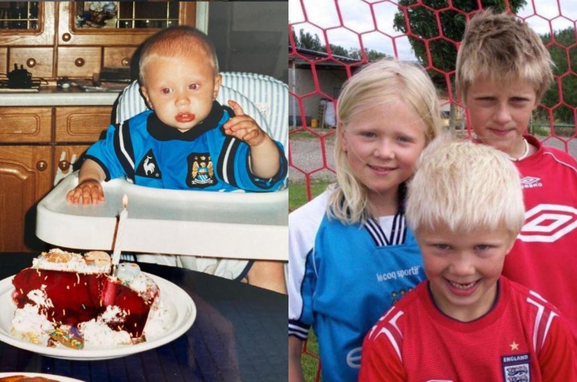 Erling Haaland es muy unido a sus hermanos mayores, Astor y Gabrielle. Además, tiene dos hermanas pequeñas. (Instagram: @erlinghaaland)