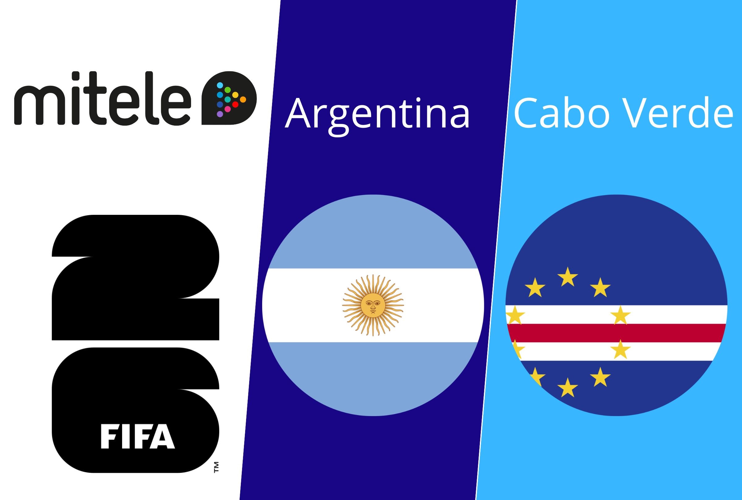 Sigue la señal de MiTelefe en vivo y en directo para ver el partido entre Argentina vs. Cabo Verde por los 16vos de final de la Copa Mundial 2026 desde el Hard Rock Stadium. (Foto: Composición Depor)