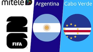 Telefe transmitió el partido Argentina 3-2 Cabo Verde por el Mundial 2026