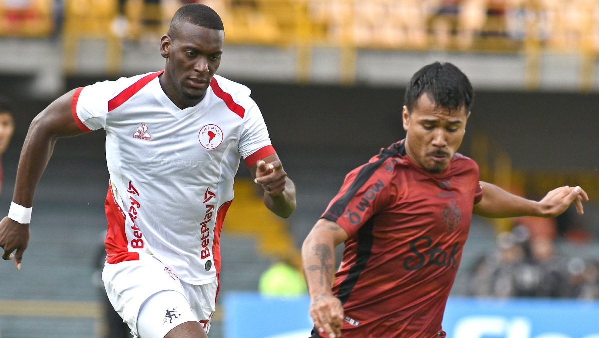 Ribonetto ha presentado su primer once del 2025 ante América de Cali. (Foto: Serie Colombia))