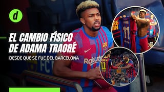 Regresó a Barcelona más fuerte: la impactante transformación física de Adama Traoré
