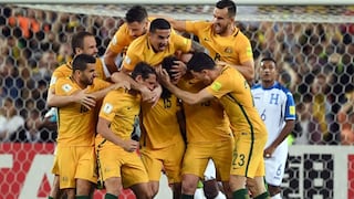 Honduras cayó 3-1 con Australia y le dijo adiós al Mundial de Rusia 2018