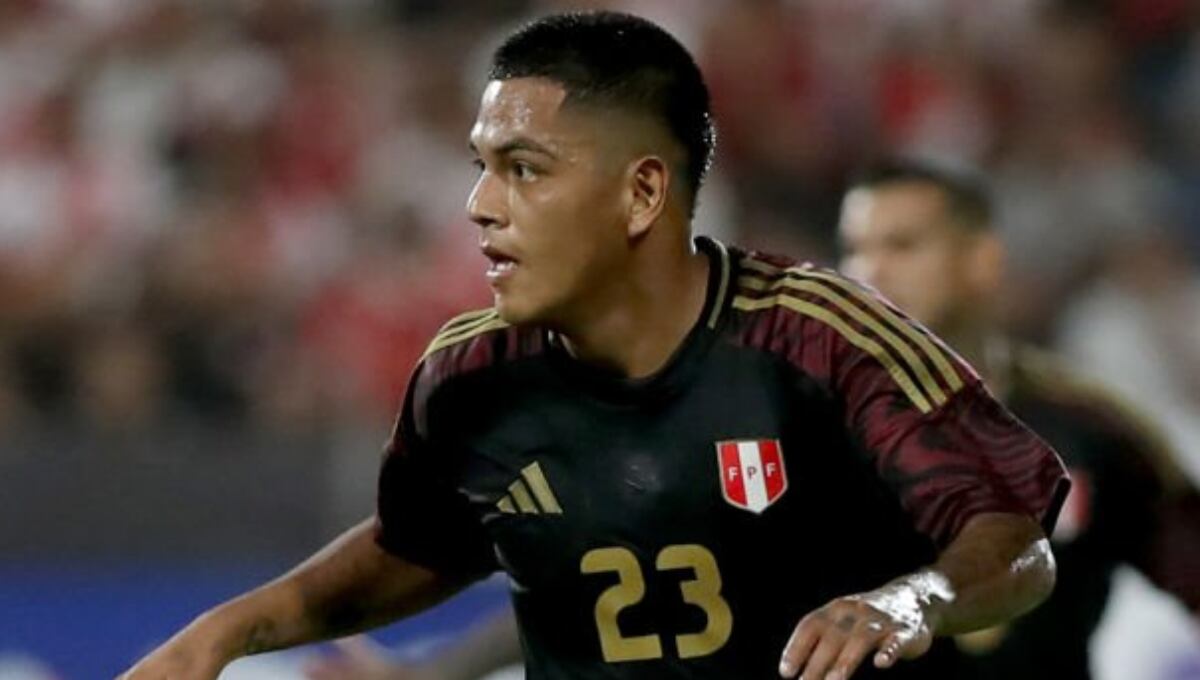 Joao Grimaldo debutó con la Selección Peruana en septiembre del 2023. (Foto: Getty Images)