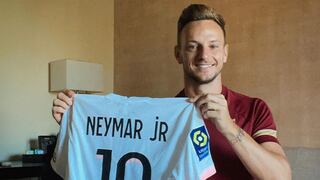Enorme gesto de ‘Ney’: Rakitic agradeció regalo de Neymar tras partido amistoso 