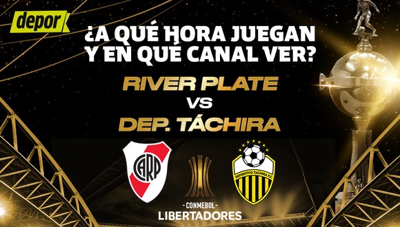 River Plate vs Táchira EN VIVO: chocan en partido por Copa Libertadores 2024.