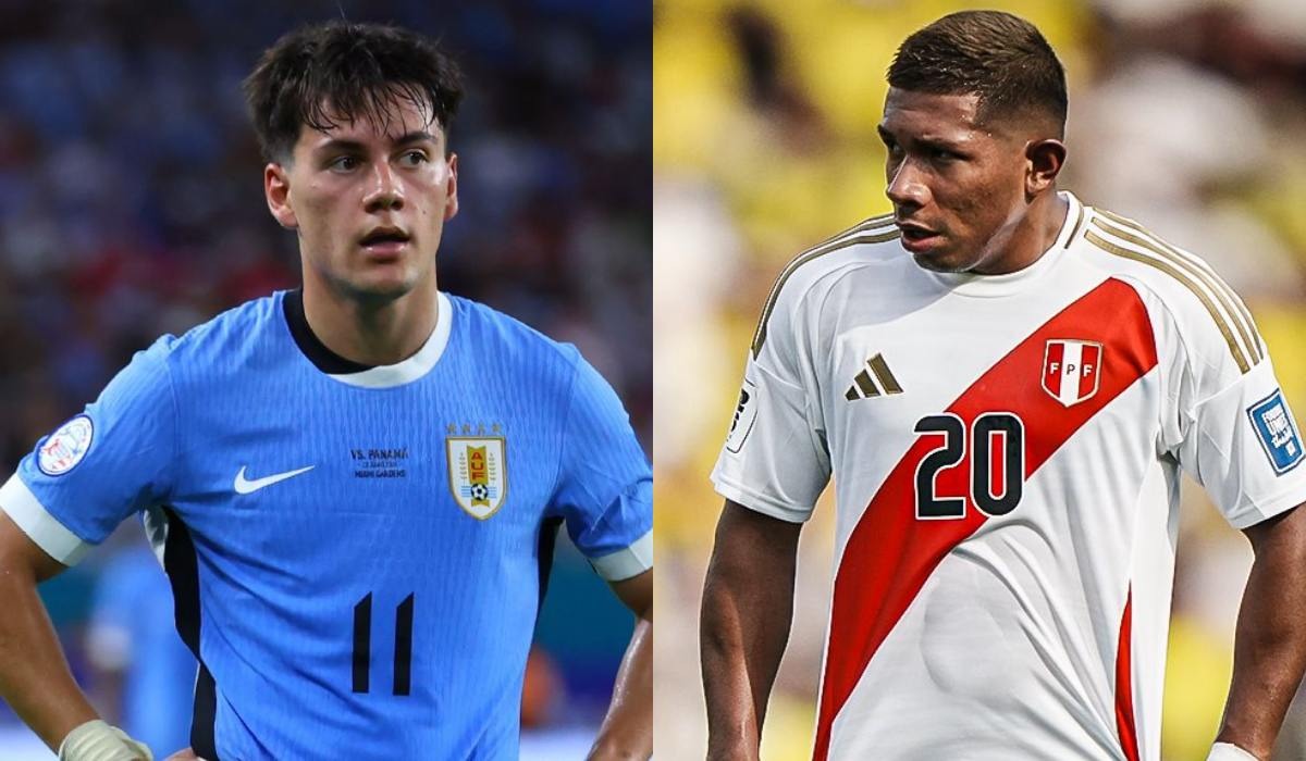 Uruguay vs. Perú por las Eliminatorias 2026. (Foto: Composición)
