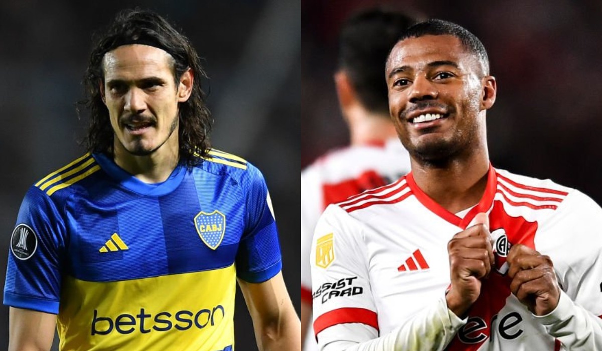 Boca y River juegan por el clásico de Argentina en la fecha 6 de la Copa de la Liga Profesional. (Foto: Composición Depor)