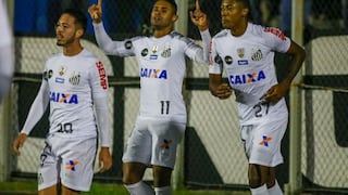 Santos venció 3-2 al Atlético Paranaense en ida de octavos de la Copa Libertadores