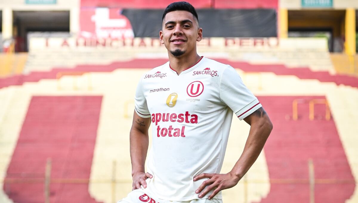 César Inga fue el primer fichaje oficial de la 'U' para la temporada 2025. (Foto: Universitario)