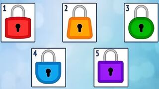Test visual: elige uno de los candados en esta imagen y descubre qué te hace único