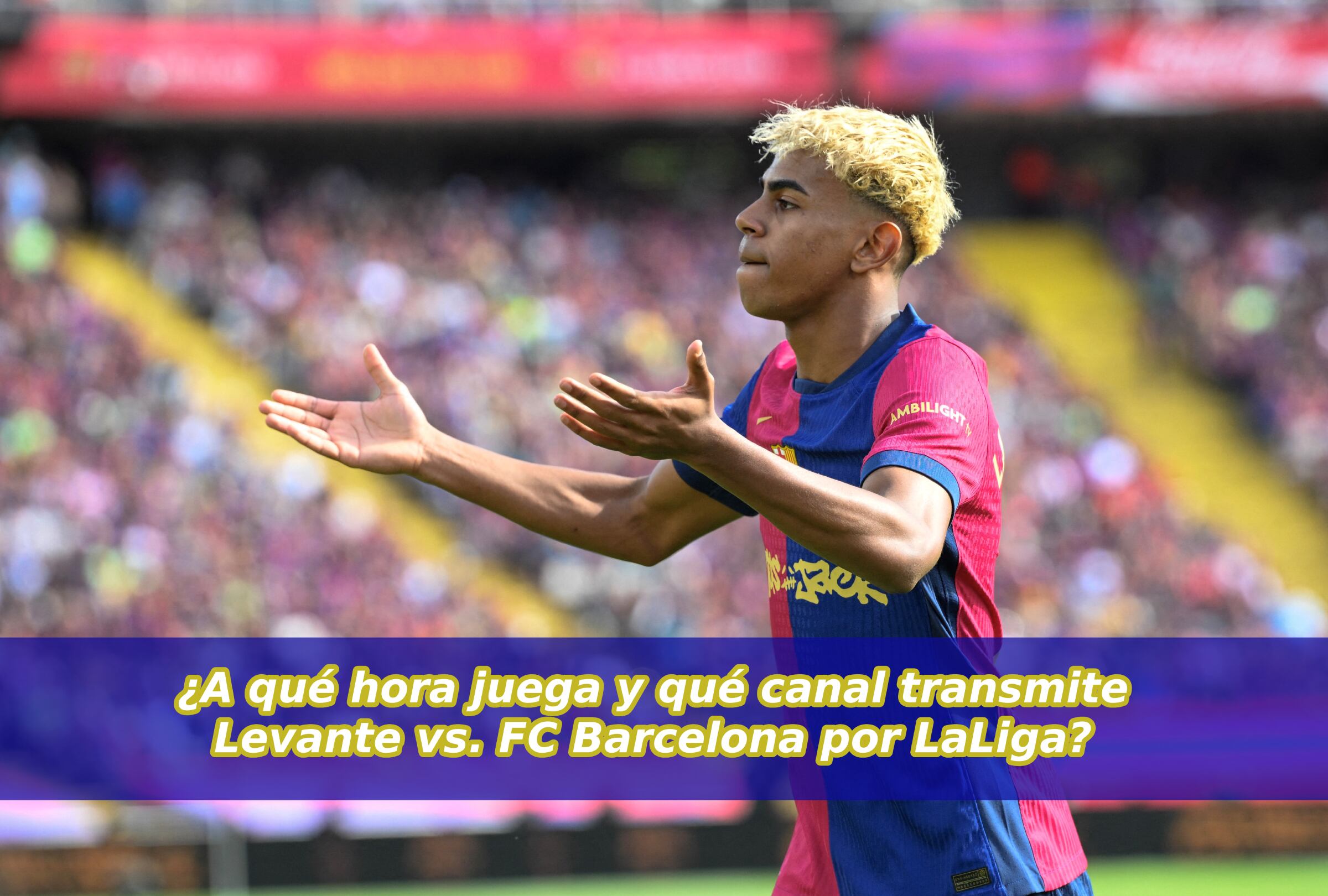 VALENCIA (ESPAÑA), 23/08/2025.- Lista de horarios y canales de televisión para mirar el partido entre Levante y FC Barcelona este sábado 23 de agosto por la segunda jornada de LaLiga EA Sports 2025-26 desde el Estadio Ciutat de Válencia. Foto de Josep LAGO para AFP