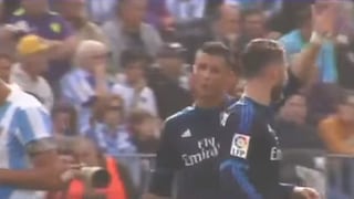 Cristiano Ronaldo encaró a tres compañeros por el empate ante Málaga