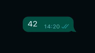 WhatsApp: qué significa el número “42″ y por qué tus amigos lo usan seguido