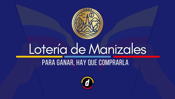 Resultados de la Lotería de Manizales, miércoles 1 de noviembre: números ganadores (Diseño: Depor)