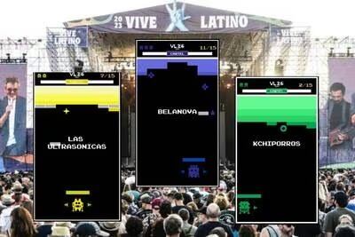 Artistas revelados videojuego Vive Latino 2024 en México.
