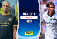 Video, goles y resumen: Manchester City vs. Inter (1-1), por amistoso internacional