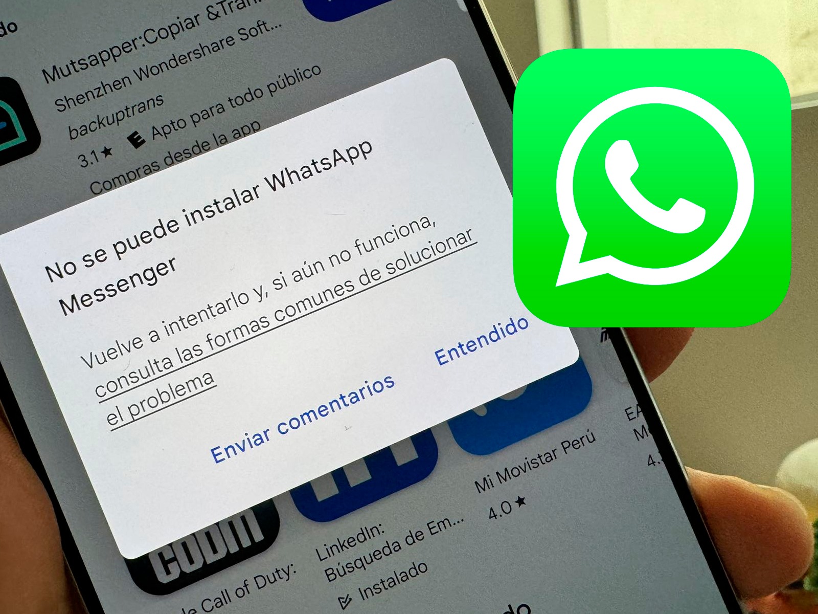 WHATSAPP | Si has desinstalado por completo WhatsApp Plus y no puedes tener WhatsApp, conoce todos los pasos que debes realizar. (Foto: Depor - Rommel Yupanqui)