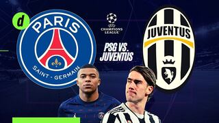 PSG vs. Juventus: horarios y canales de TV del partido por Champions League