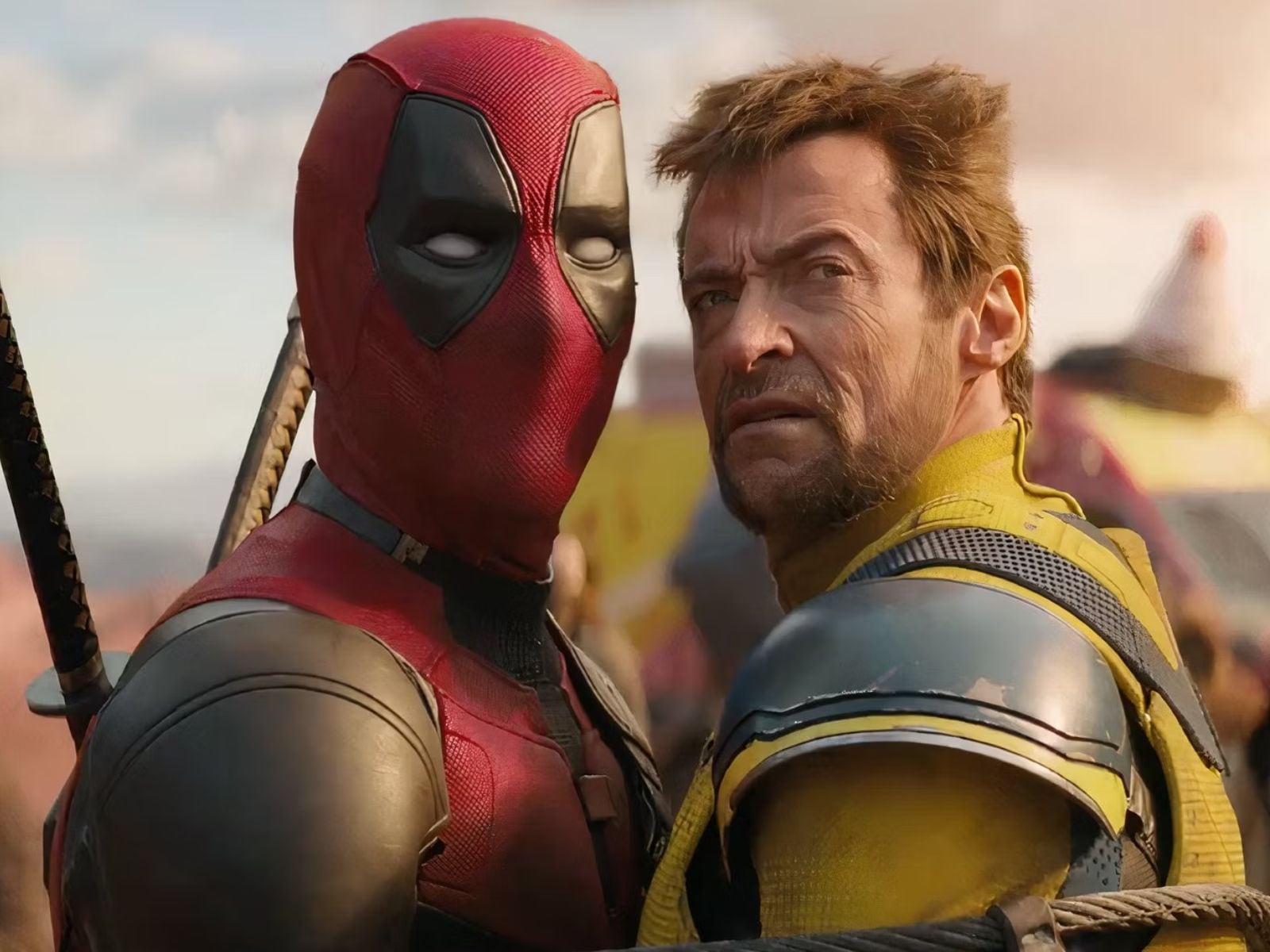 Ryan Reynolds y Hugh Jackman en una escena de "Deadpool & Wolverine" (Foto: Marvel Studios)