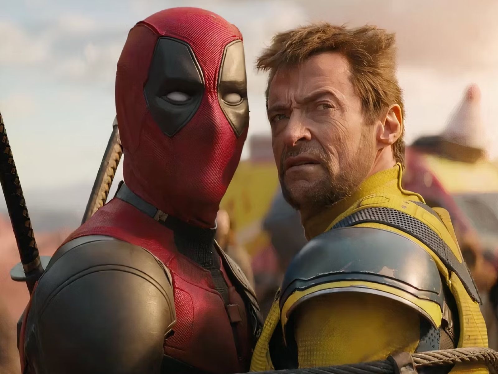 Ryan Reynolds y Hugh Jackman en una escena de "Deadpool & Wolverine" (Foto: Marvel Studios)