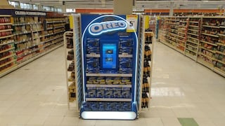 Oreo revoluciona la experiencia de compra con pantallas interactivas en supermercados