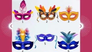 Indica qué antifaz usarías y podrás conocer tu verdadera personalidad