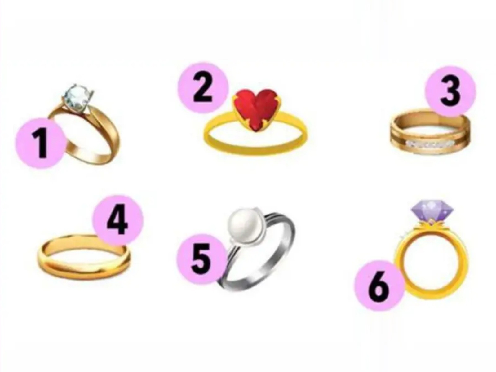 TEST VISUAL | En esta imagen hay varios anillos. Debes escoger uno. (Foto: namastest.net)