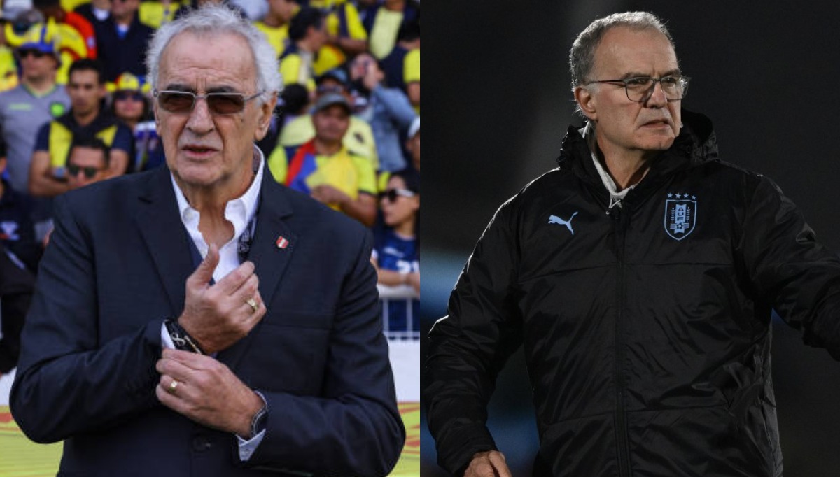 Perú y Uruguay se miden por las Eliminatorias 2026. (Foto: Composición)