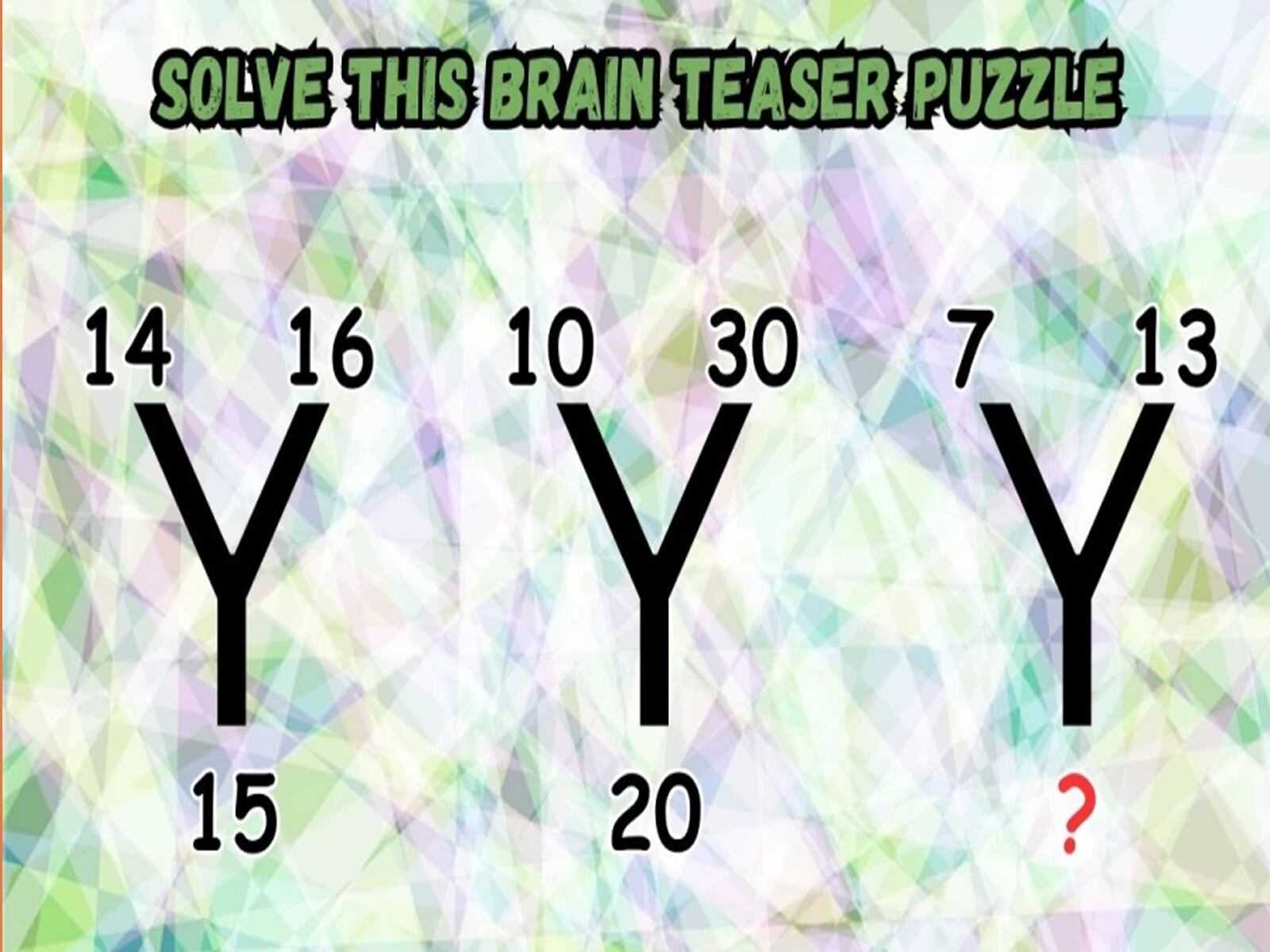 RETO MATEMÁTICO | ¿Tienes lo necesario para resolver este test en tiempo récord?
