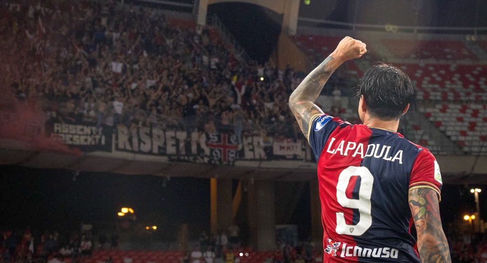 Gianluca Lapadula logró ascender a la Serie A con Cagliari. (Foto: Instagram)